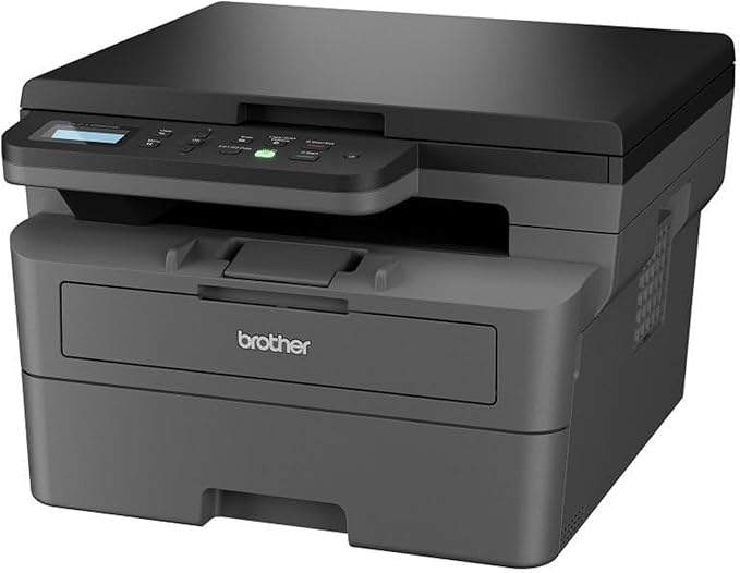 Brother DCPL2620DW Multifunzione Laser Monocromatica 3 in 1(Stampa/Copia/Scan), 32 ppm,Stampa Fronte/Retro Auto,Pannello di controllo LCD a 2 righe,USB e WiFi a 5 GHz